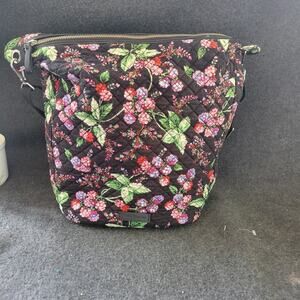 Vera Bradley Carson Hobo Shoulder Bag in‎ Winter Berry